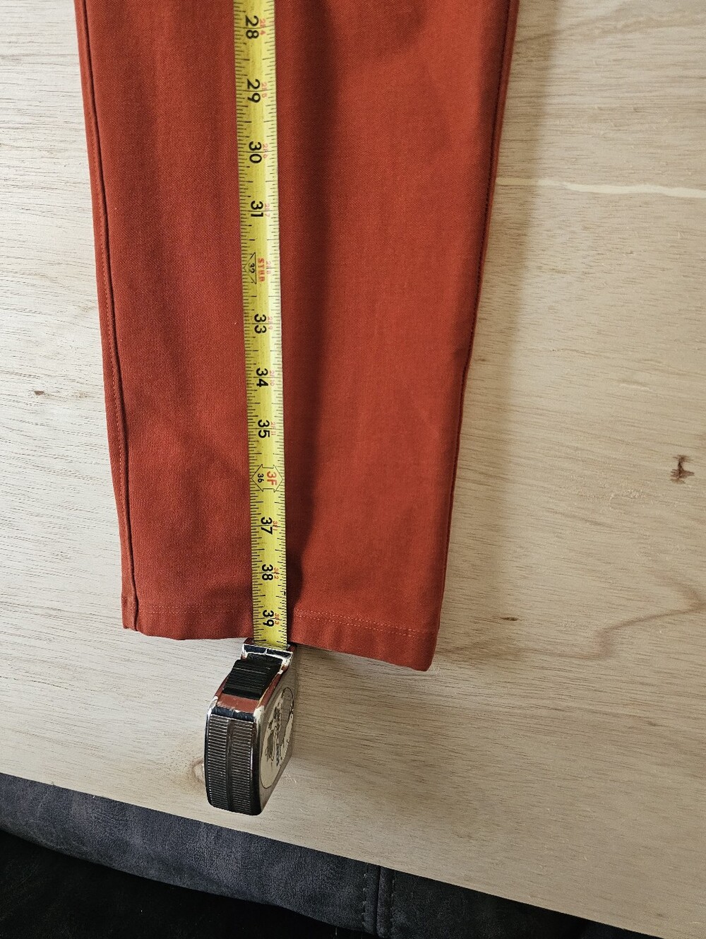 Lululemon Bowline Pants M Mens Rust Orange Terracotta Utilitech Drawstring Casua - Picture 8 of 11